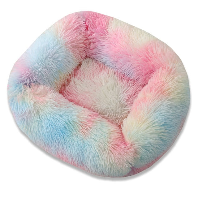 Plush Square Pet Bed