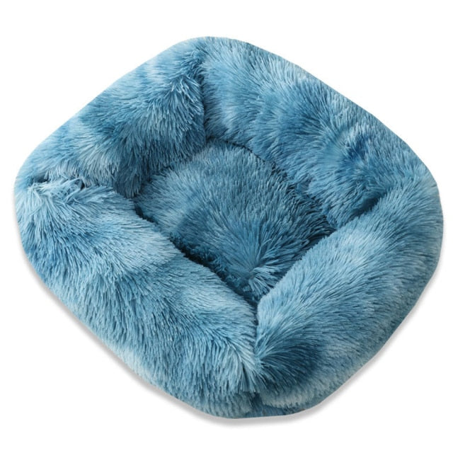 Plush Square Pet Bed