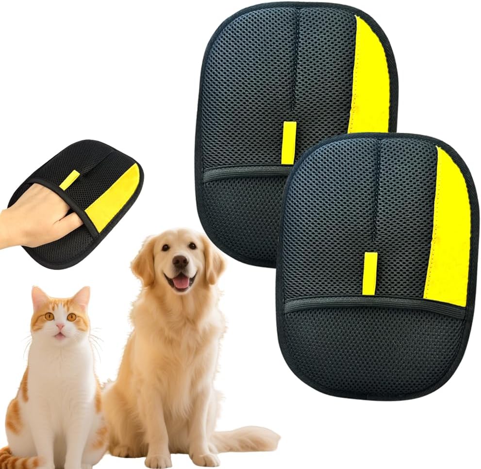 Pet Hair Removal Glove for Easy Grooming