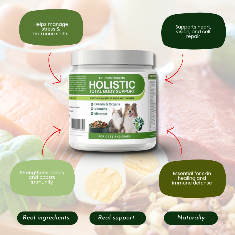Holistic Total Body Support – Multivitamin for Dogs & Cats