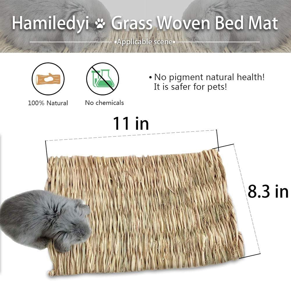The Ultimate Chew-athon: 12 Grass Mats for Your Furry Friends' Snack Time and Nap Zone!