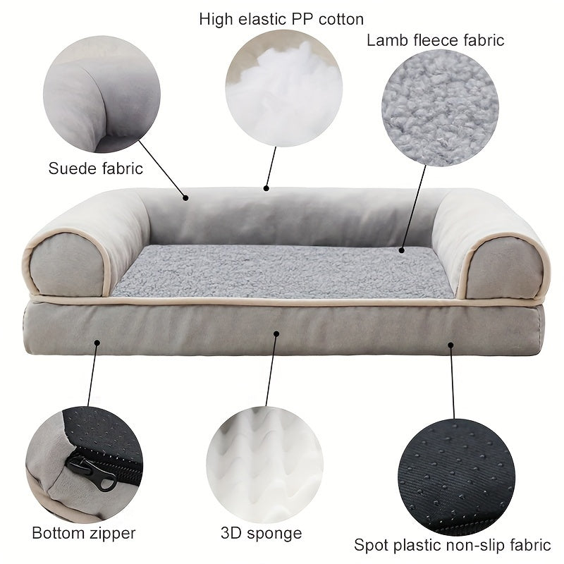 New Dog Sofa & Bed – Thickened Warm Pet Mat for Dogs & Cats
