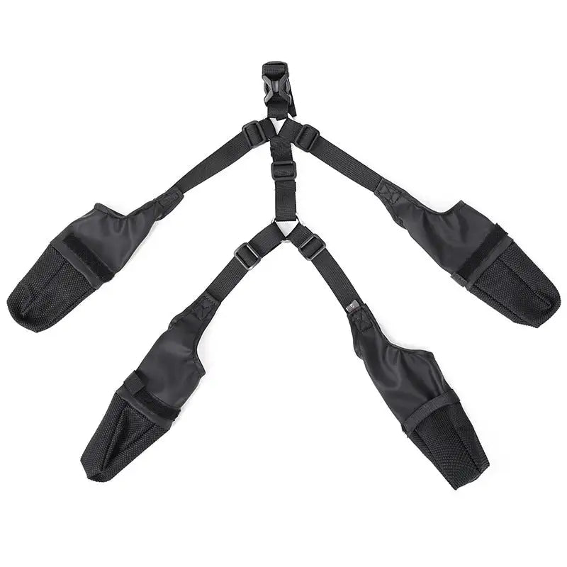 Waterproof Adjustable Dog Shoes – Breathable Outdoor Paws Protector