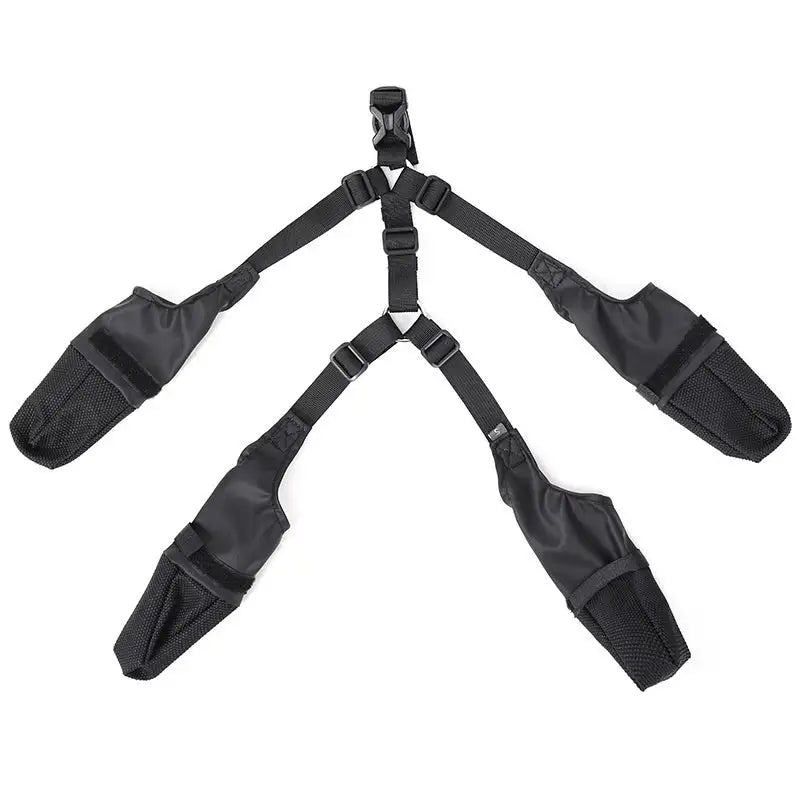 Waterproof Adjustable Dog Shoes – Breathable Outdoor Paws Protector