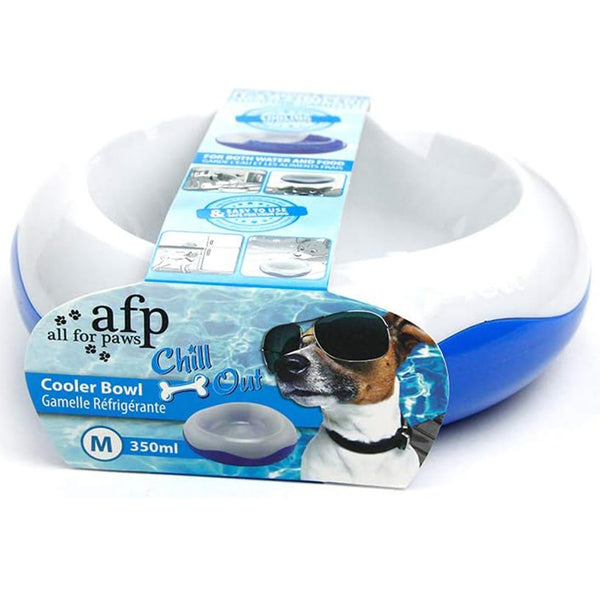 Chill Out Dog Cooler Bowl Keeps Water Fresh