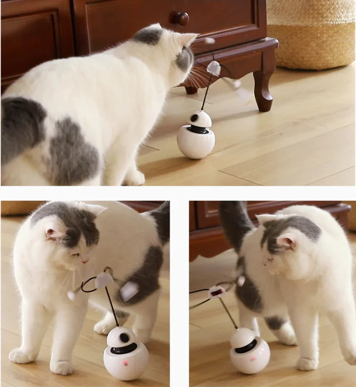 3-in-1 Robotic Laser Cat Toy for Pets