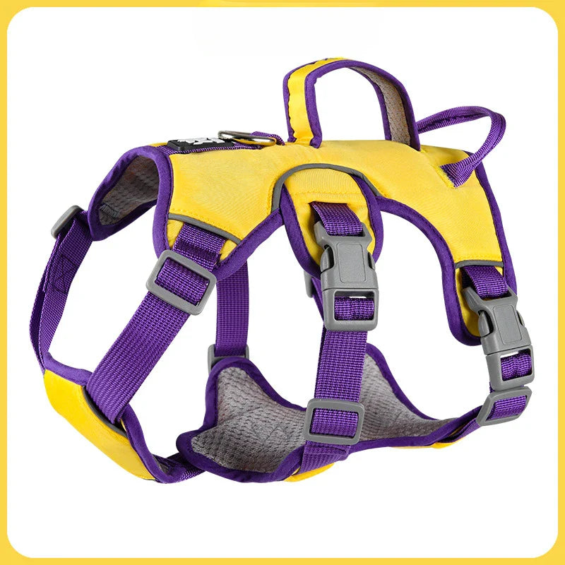 Durable Reflective Dog Vest Harness – Explosion-Proof for Big Dogs