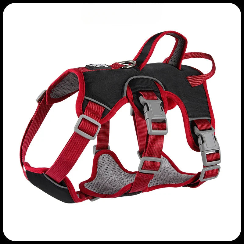 Durable Reflective Dog Vest Harness – Explosion-Proof for Big Dogs