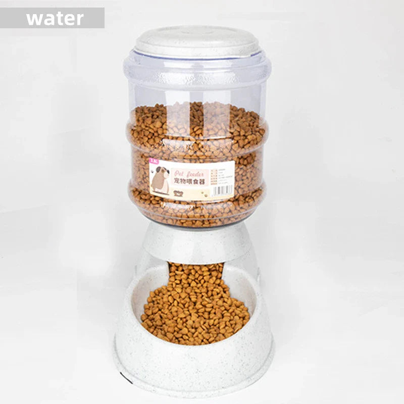 Large Capacity Automatic Pet Feeder and Water Bowl