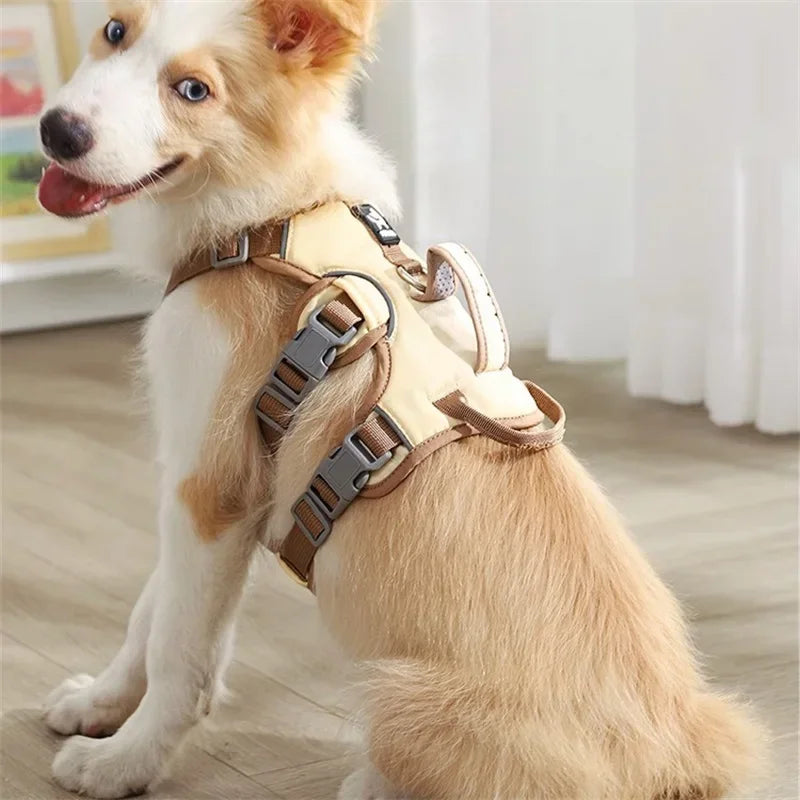 Durable Reflective Dog Vest Harness – Explosion-Proof for Big Dogs
