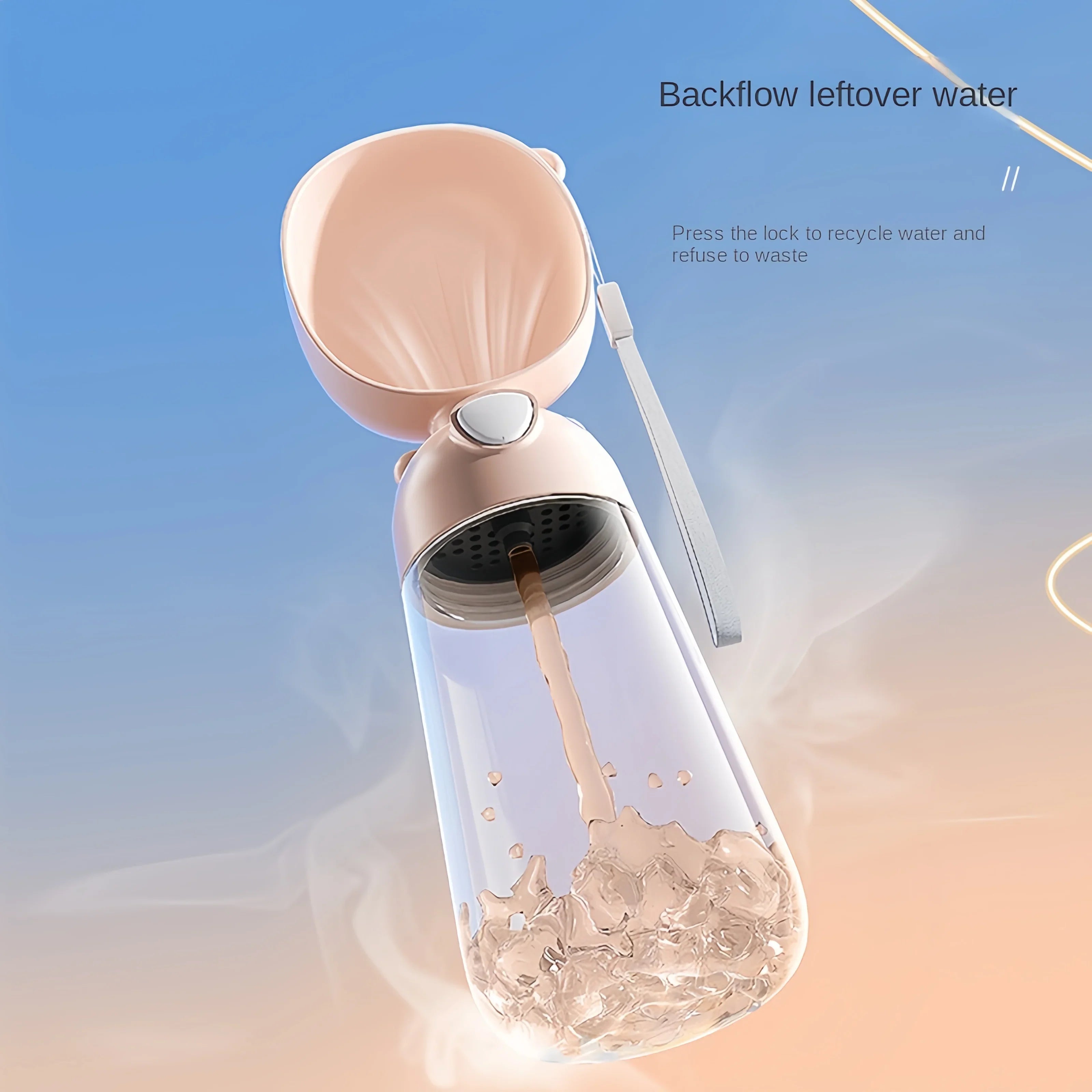 Portable Dog & Cat Water Bowl – Travel Food-Grade Dispenser