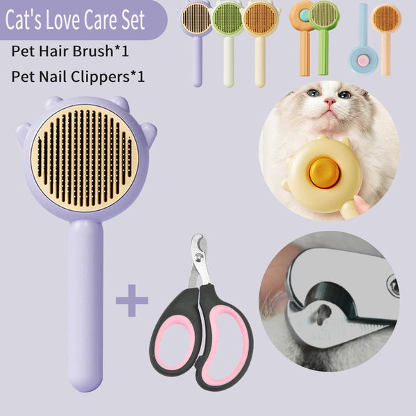 Cat Dog Hair Removal Massage Comb Universal Pet Grooming Brush