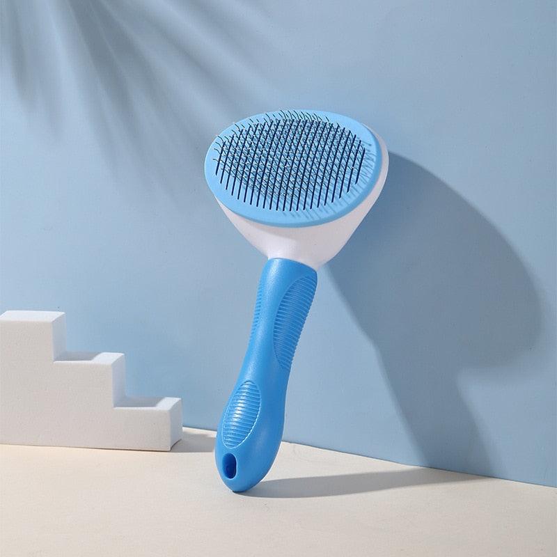 Pet Hair Remover Self-Cleaning Dog & Cat Brush