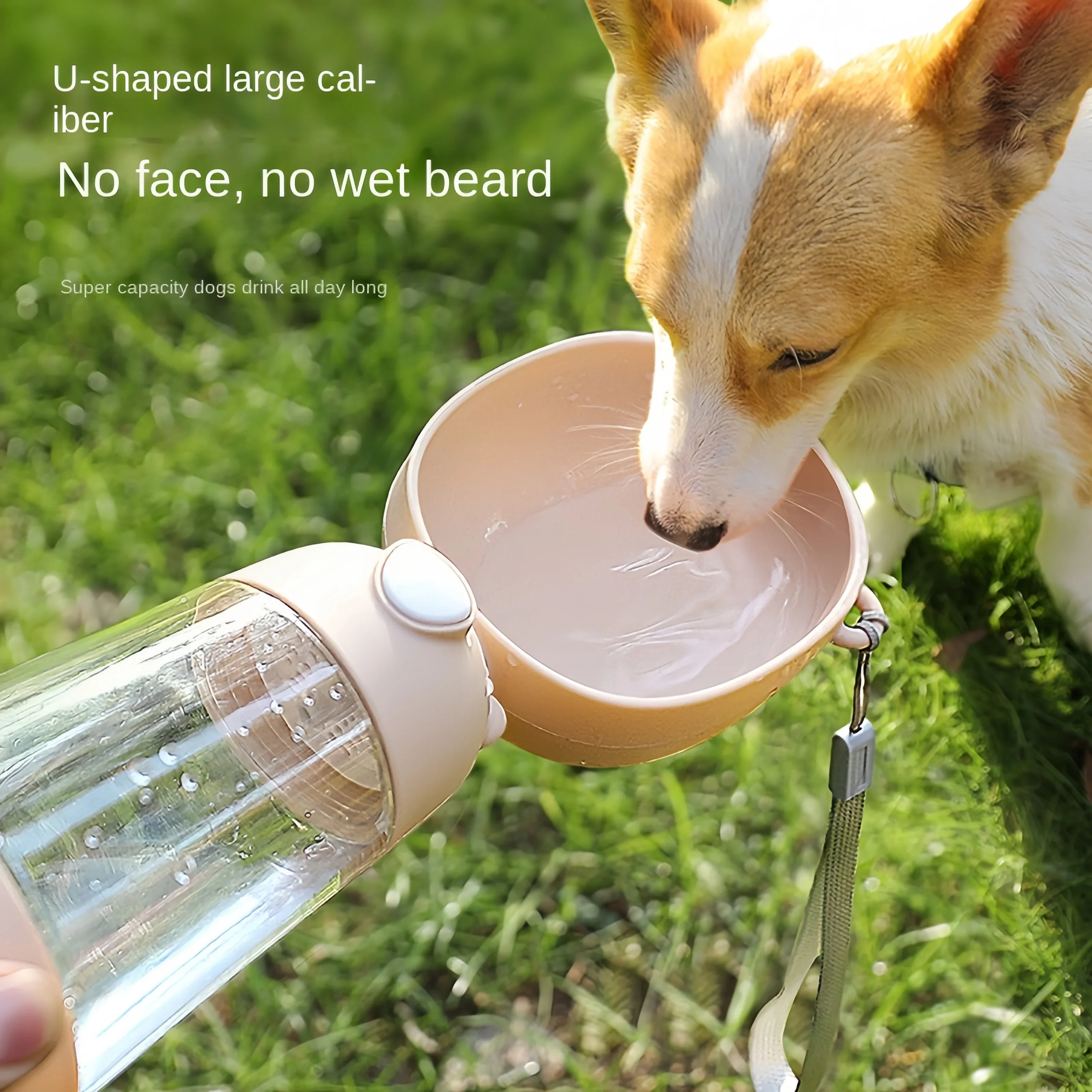 Portable Dog & Cat Water Bowl – Travel Food-Grade Dispenser