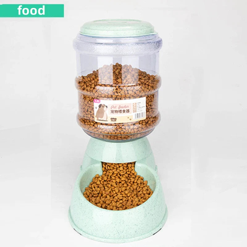 Large Capacity Automatic Pet Feeder and Water Bowl