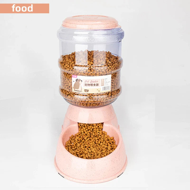 Large Capacity Automatic Pet Feeder and Water Bowl
