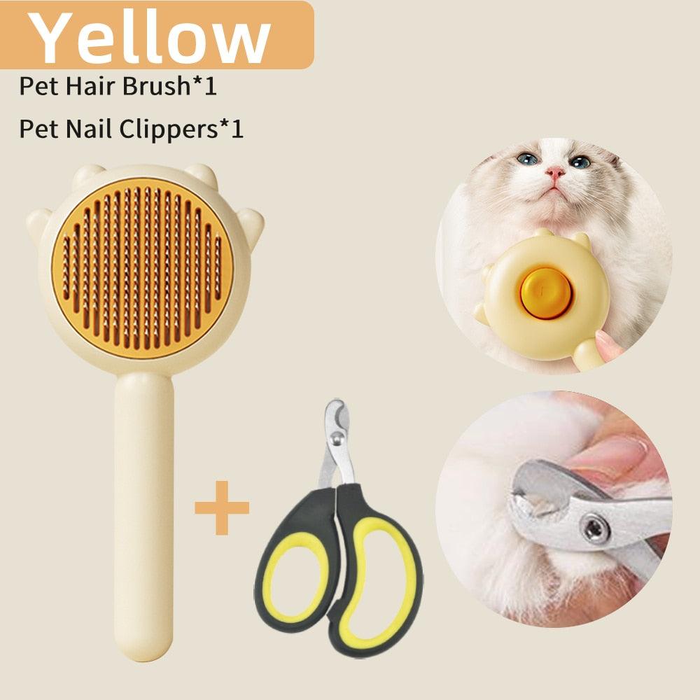 Cat Dog Hair Removal Massage Comb Universal Pet Grooming Brush