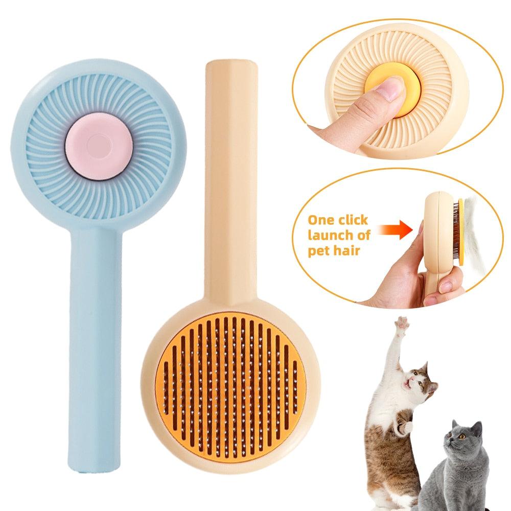 Cat Dog Hair Removal Massage Comb Universal Pet Grooming Brush