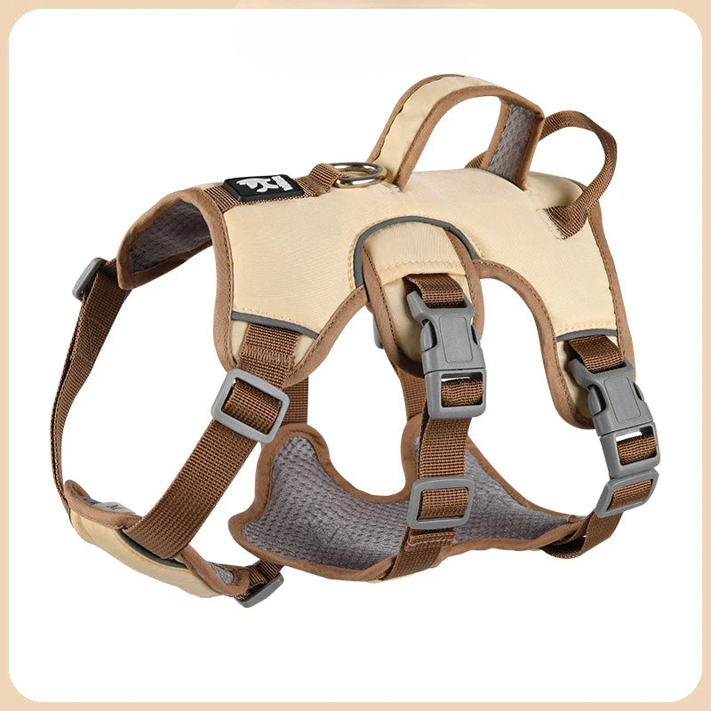 Durable Reflective Dog Vest Harness – Explosion-Proof for Big Dogs