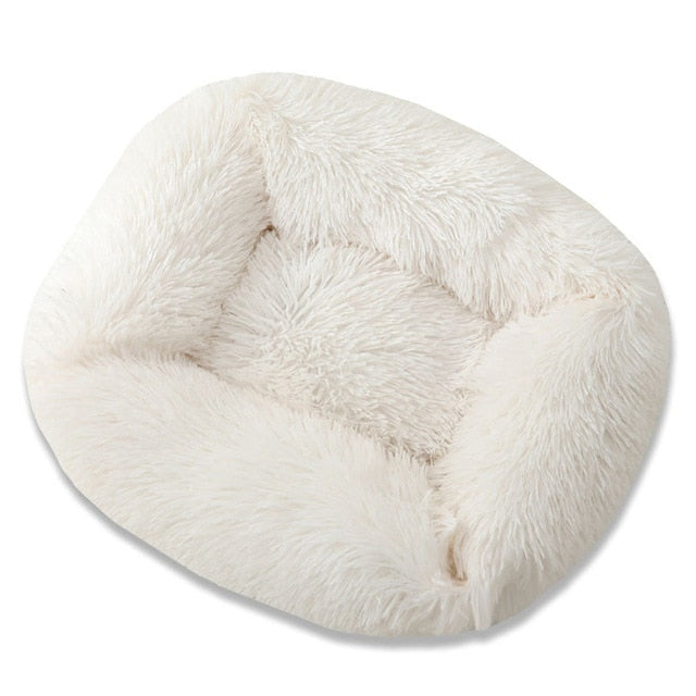 Plush Square Pet Bed