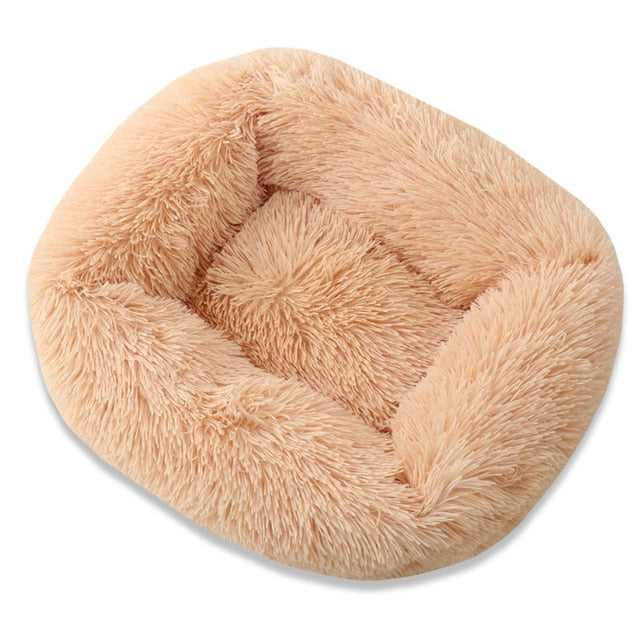 Plush Square Pet Bed