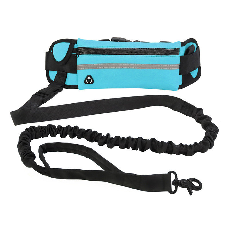 Hands-Free Dog Leash and Training Belt with Bungee