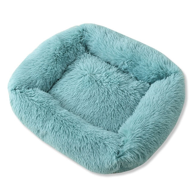 Plush Square Pet Bed