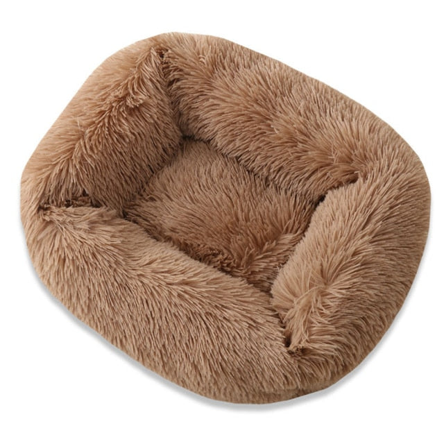 Plush Square Pet Bed