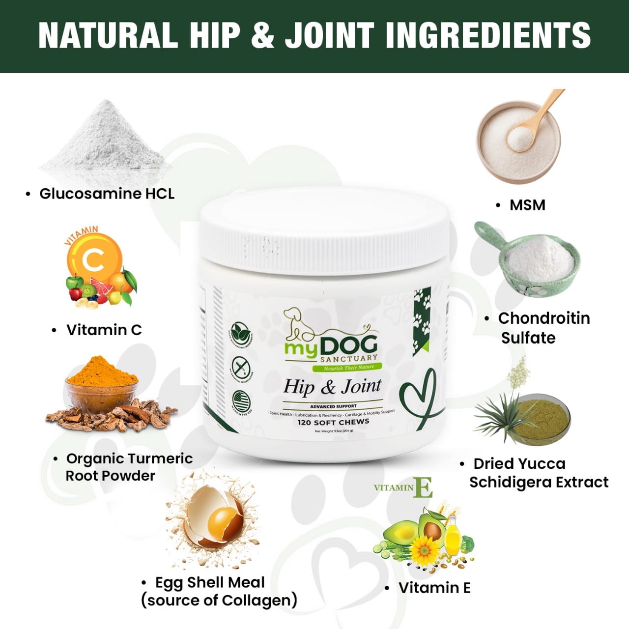Sacred Steps Hip & Joint Support Chews