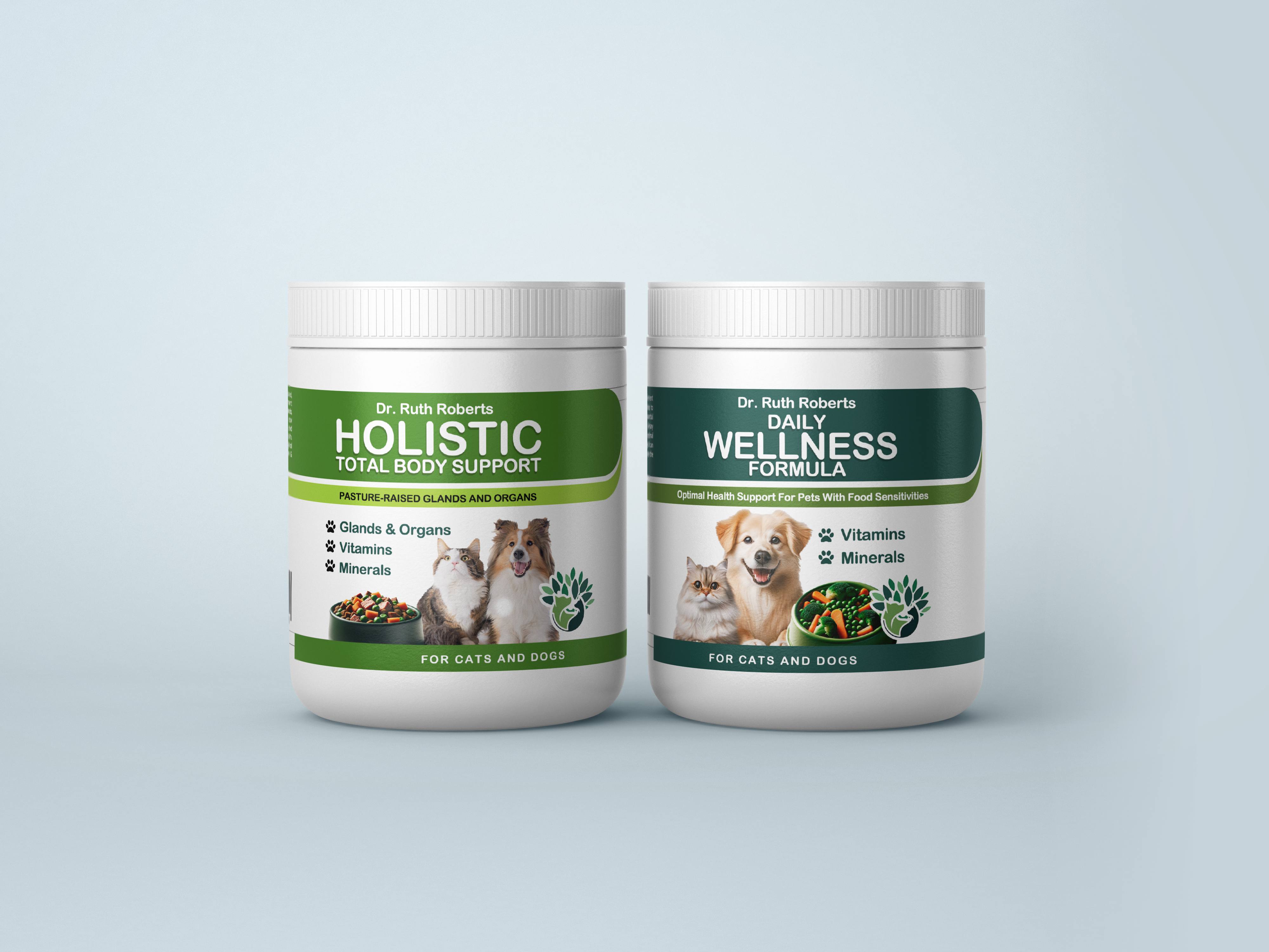 Holistic Total Body Support – Multivitamin for Dogs & Cats