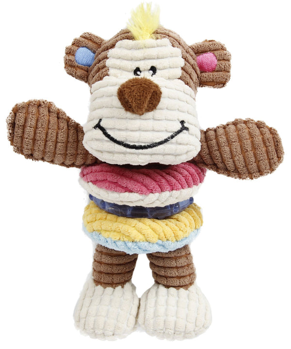 Hugga-Bear Plush & Rubber Teething Puppy Toy