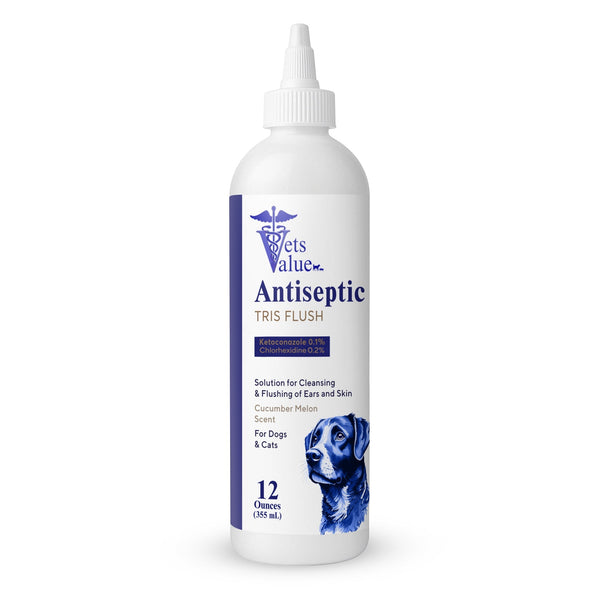 Veterinary Ear Flush for Dogs & Cats – Alcohol-Free Itch Relief